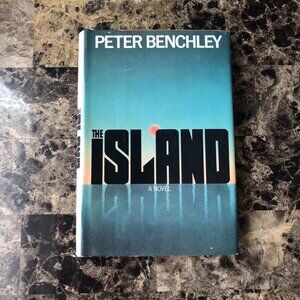 Peter Benchley Book Club Edition The Island 1979 Hardcover Dust Jacket GOOD